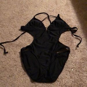 Black swimsuit